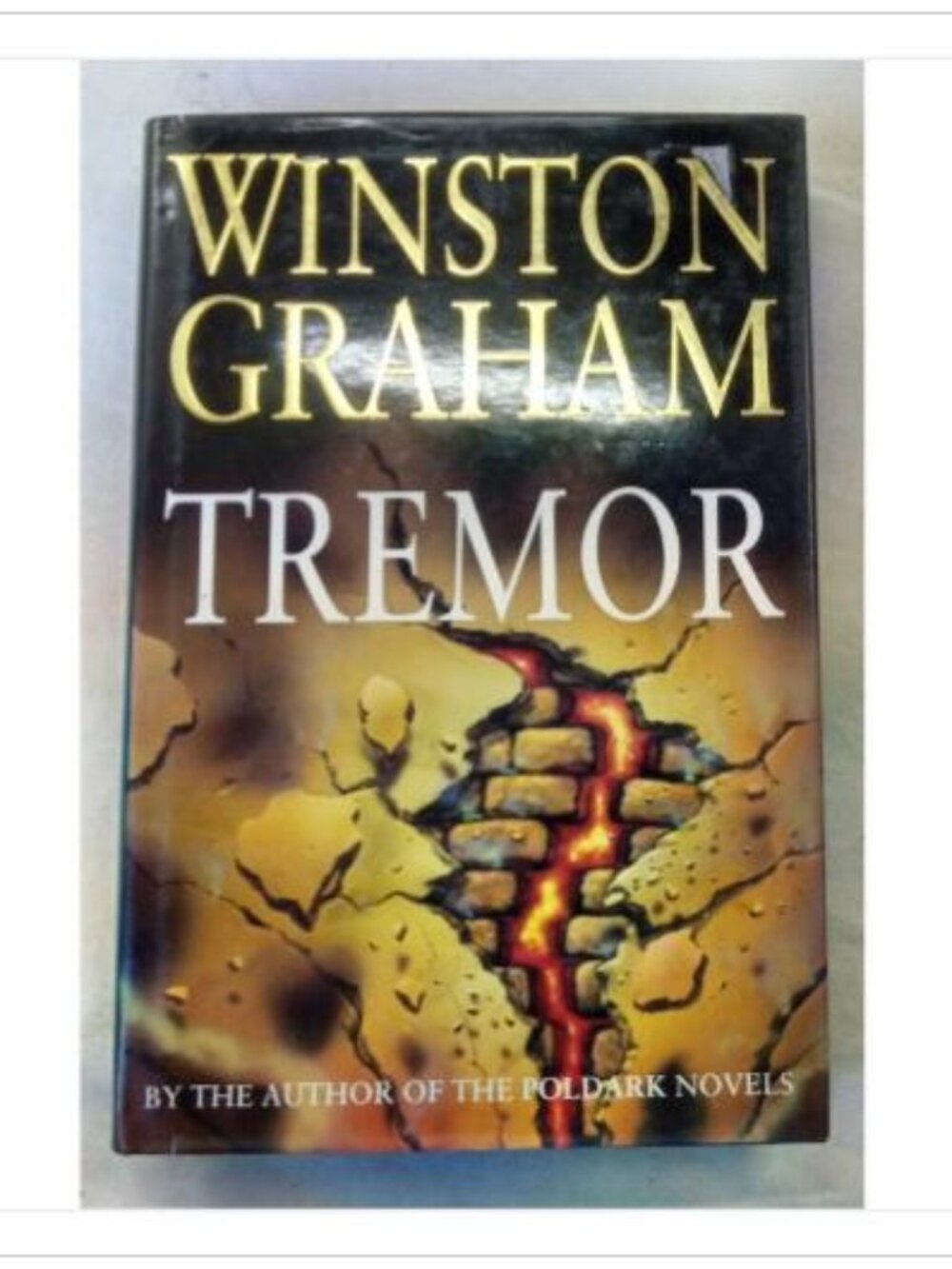 Tremor Winston Graham 1995 First Edition Hardcover Book Vintage Novel Read